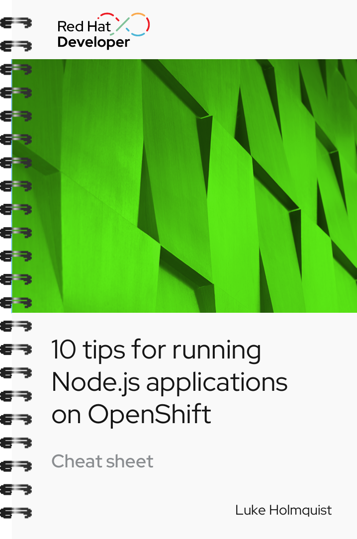 COver graphics_10 tips for running Node.js applications on OpenShift