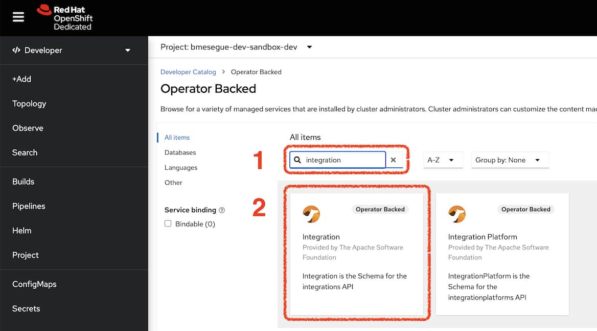 select integration