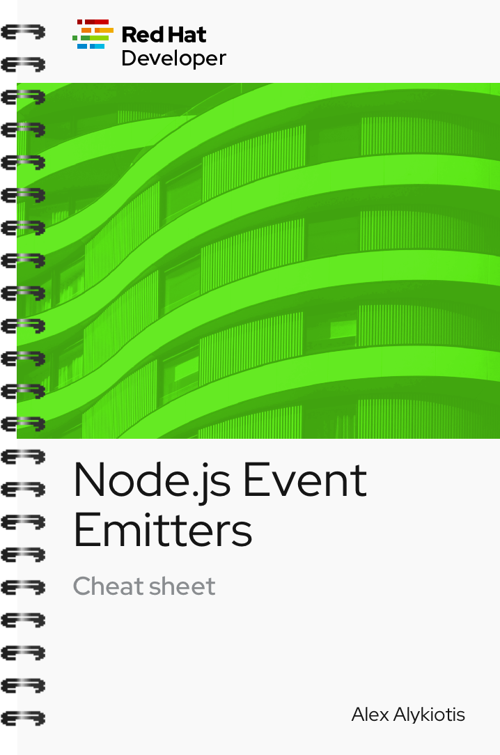 Node.js event emitter cheat sheet