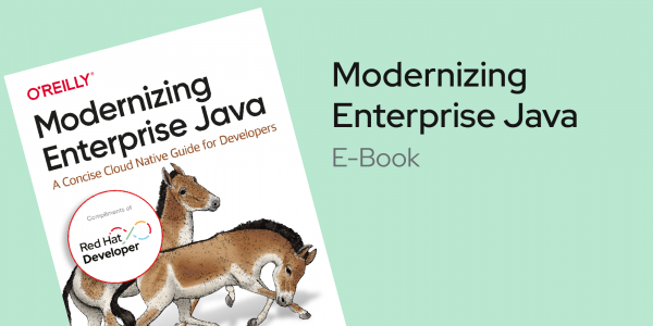 Modernizing Enterprise Java e-book tile card