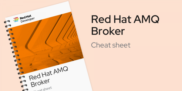 Red Hat AMQ Broker Cheat Sheet card