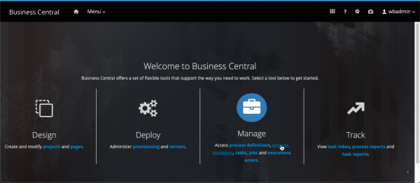 Business Central - Manage - process instances.