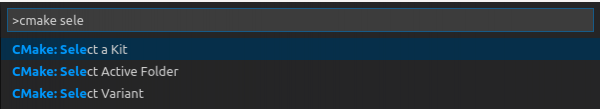 CMake Select a Kit