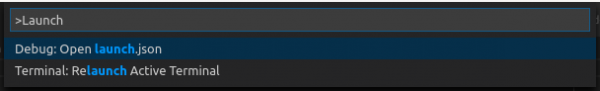 Open Launch.json