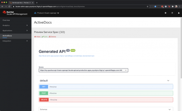 3scale ActiveDocs Page