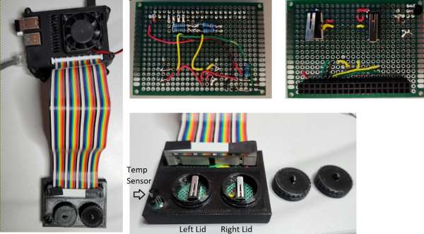 Picture showing raspberry PI hardware for Edge Device