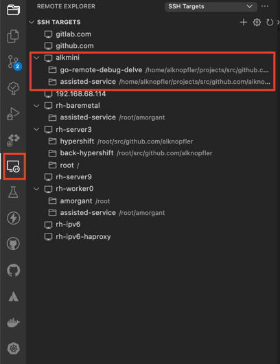 The Remote - SSH extension allows access to files on your remote system just like a local system.