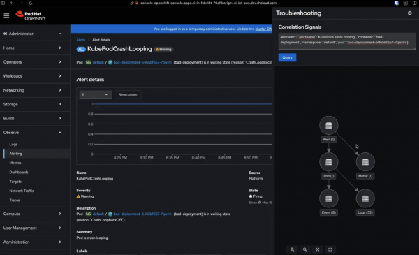 Overview of Troubleshooting Panel