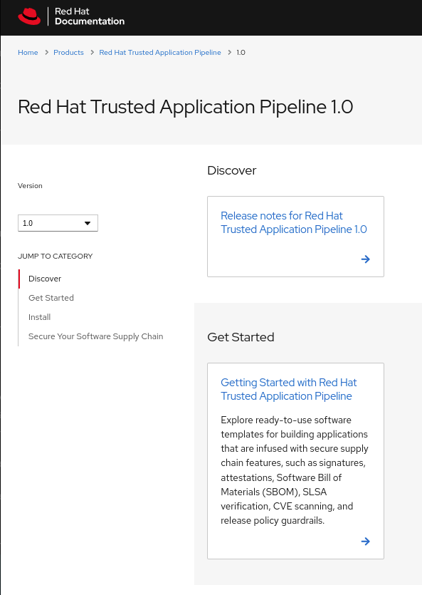 Trusted Application Pipeline Docs