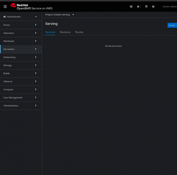Openshift Serving