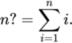 Another way to write the termial formula. 