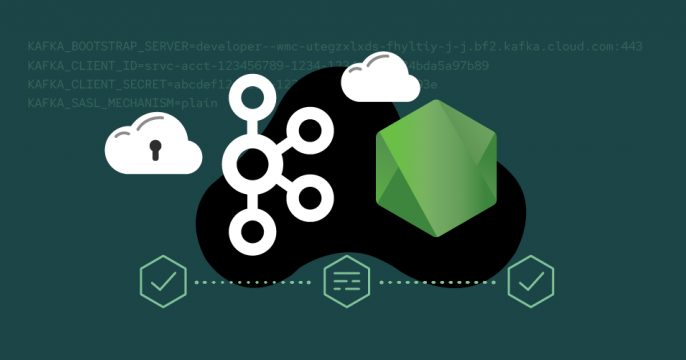 Featured image for Apache Kafka credential management with Node.js