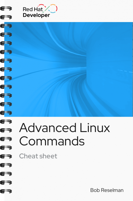 COver graphics_Advanced Linux Commands Cheat Sheet