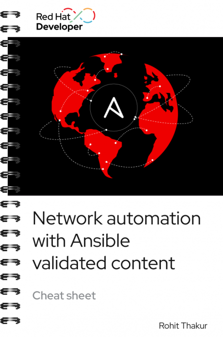 Cover graphics_Network automation with Ansible validated content