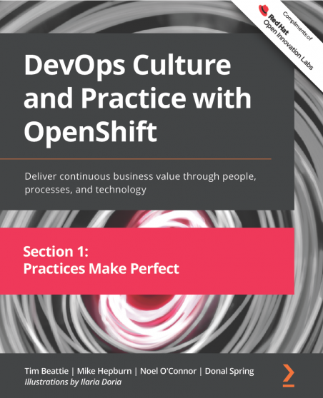 DevOps Culture and Practice with OpenShift e-book cover