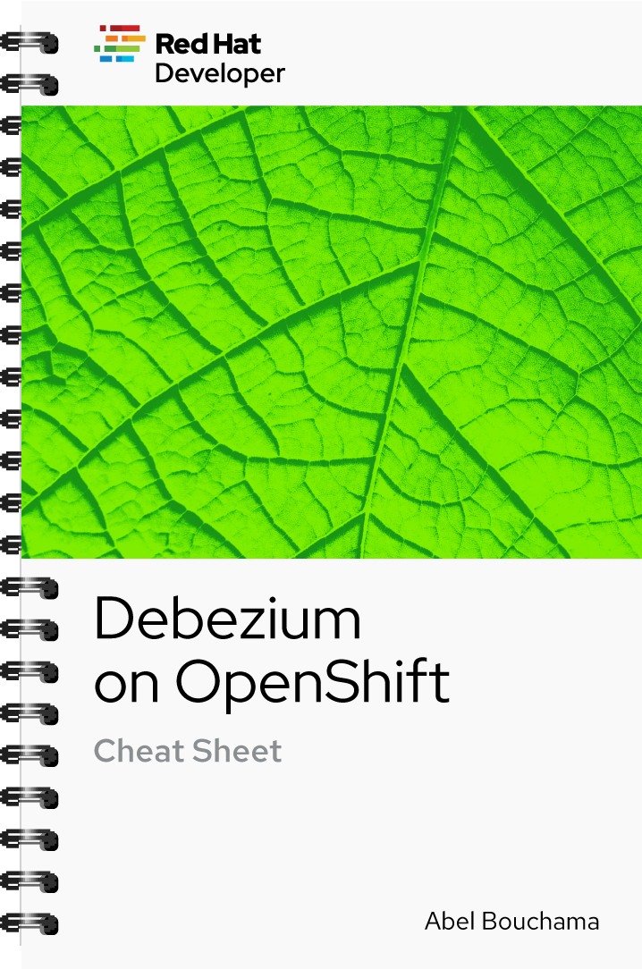 Debezium Cheat Sheet Cover