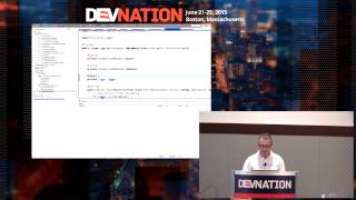 DevNation 2015 - Xavier Coulon - Productive Java EE and HTML5 developement